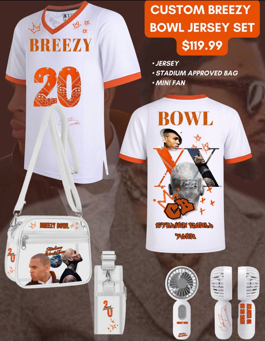 Custom Breezy Bowl Jersey Set